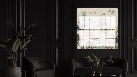 Acryl-Wandplaner mit Stil – für Küche, Büro oder Homeoffice