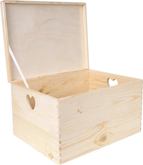 Personalisierte Erinnerungsbox Hund aus Holz