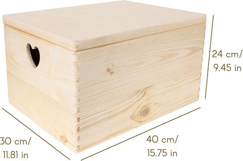 Personalisierte Erinnerungsbox Hund aus Holz