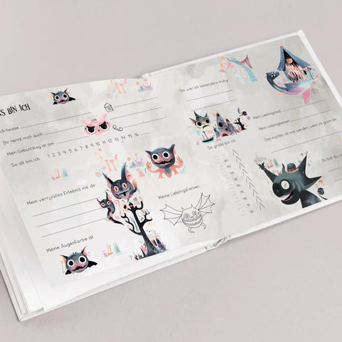Freundebuch Fledermaus & Monsterfreunde – Ein monstermäßiges Abenteuer für kleine Nachtschwärmer