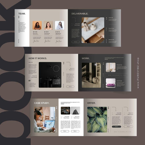 Professionelle Canva-Vorlage (21 Seiten). Ideal für Preislisten, Services & Angebote