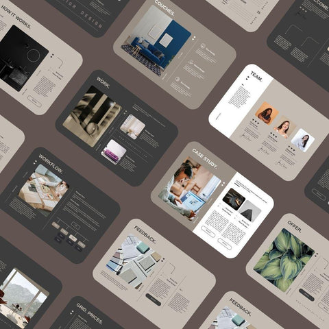 Professionelle Canva-Vorlage (21 Seiten). Ideal für Preislisten, Services & Angebote