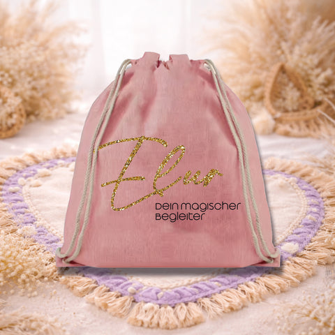 Elur – Dein magischer Begleiter  | Turnbeutel mit Folienprint