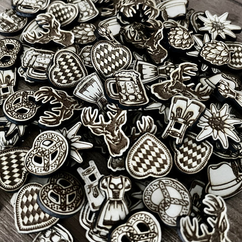 Personalisierte Glupperl mit Name – Wiesn Tracht Accessoire | Oktoberfest, Biergarten, Starkbierfest