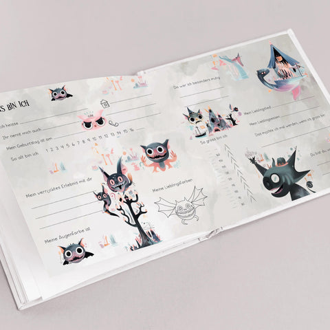 Freundebuch Fledermaus & Monsterfreunde – Ein monstermäßiges Abenteuer für kleine Nachtschwärmer