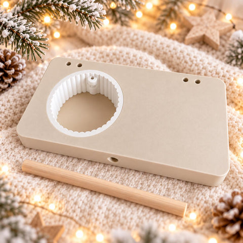 Wichtel Schild Hereingewichtelt | Willkommensschild für Wichtel Norbert | Weihnachtsdeko | Wichteltür Deko | 3D Druck